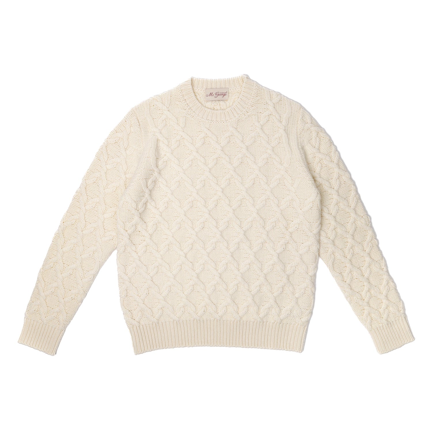 Sweater "Iconic Cable" made from Lambswool and Cashmere - Original Knit